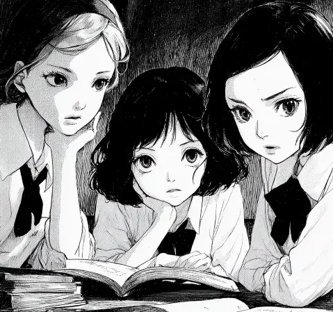 新新漫画首屏主视觉，多部漫画作品封面按题材方向排列成档案索引